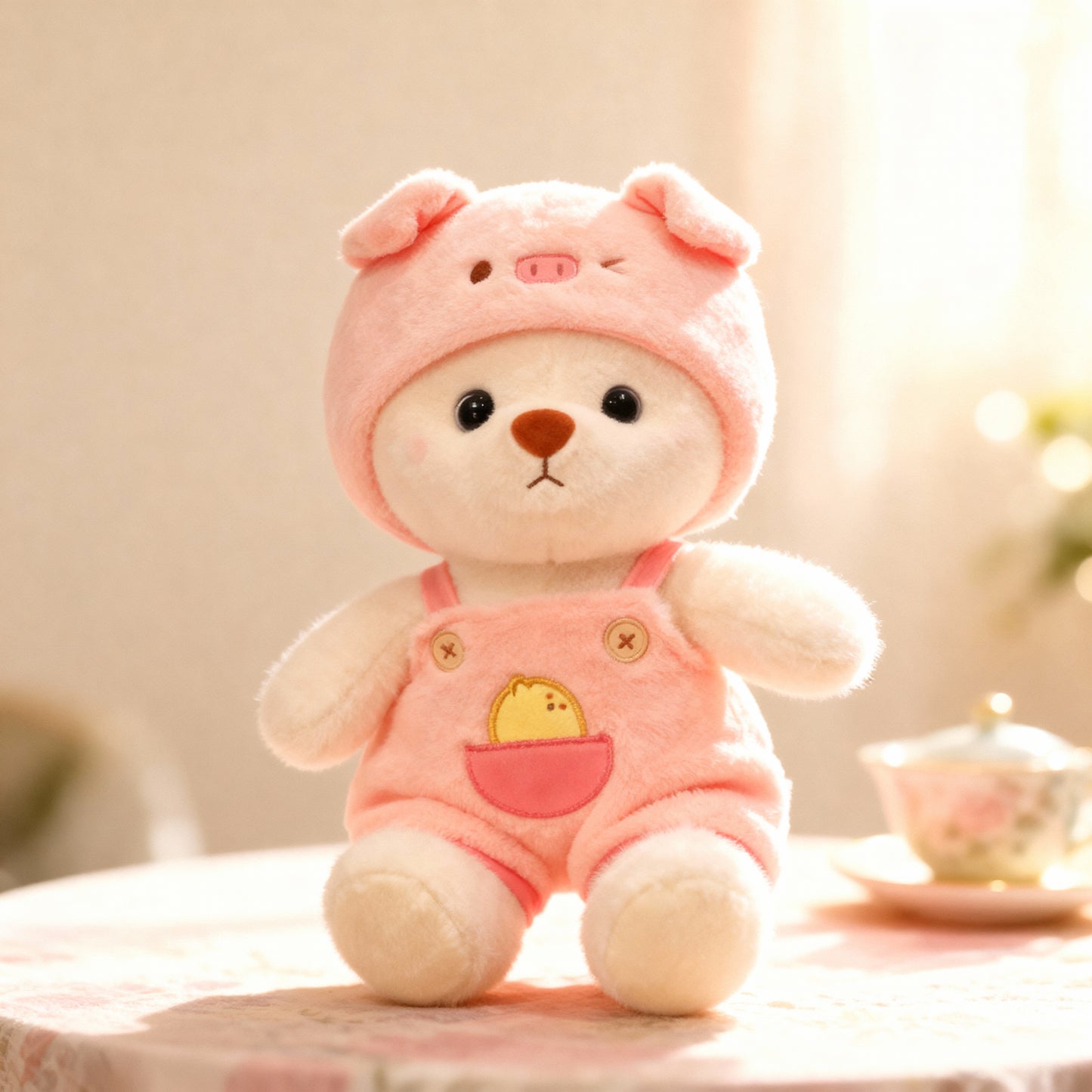 Plyšový medvedík - Ružové prasiatko