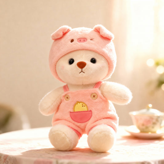 Plyšový medvedík - Ružové prasiatko